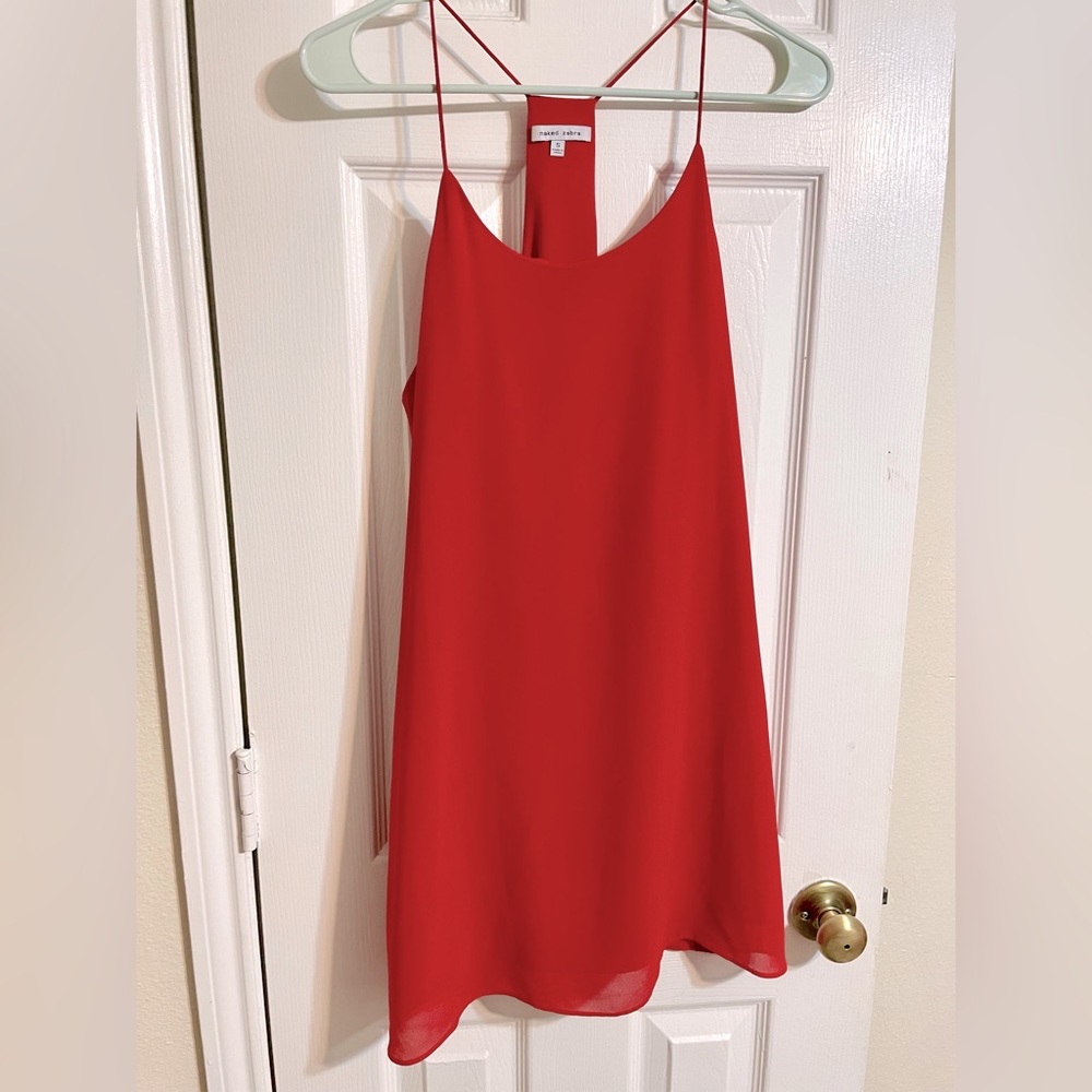 Naked Zebra • Little Red Dress